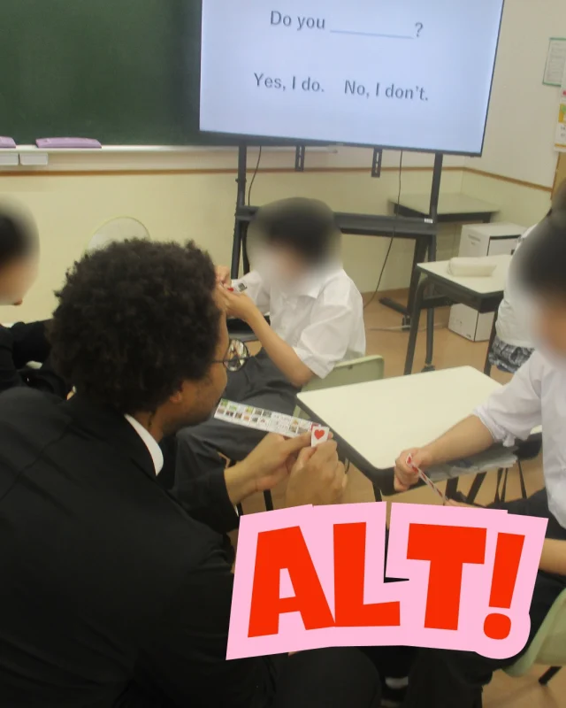 昨日、ALTの授業が5・2日スタイルで行われました。各学年とも、一般動詞・不定詞・比較級・最上級の学習に、楽しみながら意欲的に取り組んでいました。
#わせがくpure高校 #わせがくpure高校古河キャンパス #通信制高校 #不登校支援 #茨城県 #古河市 #ALT