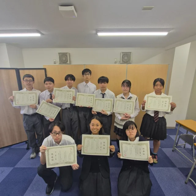 本日新生徒会の決意表明&任命式が行われました！
新たなメンバーでよりよい学校にしていきます！
１０月１７日(土)の学校説明会お待ちしています！✨

#わせがくPURE#前橋 #通信制高校#青春 #群馬
